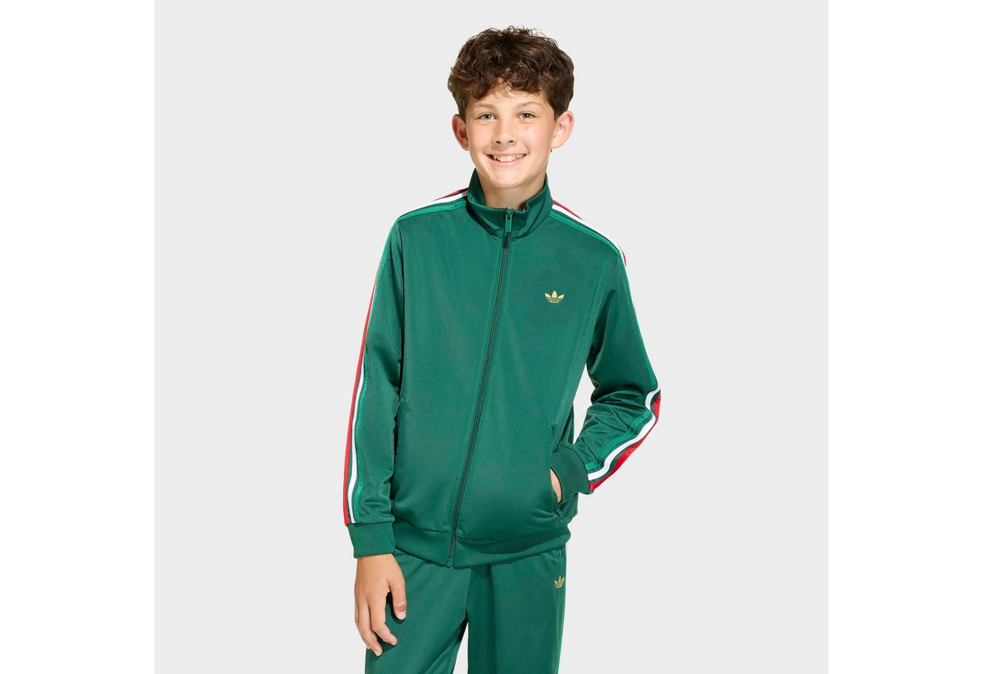 adidas Originals Trainingsjacke FIREBIRD LO TT Trainingsjacke für Kinder, sportlicher Stil, mit geradem Abschluss