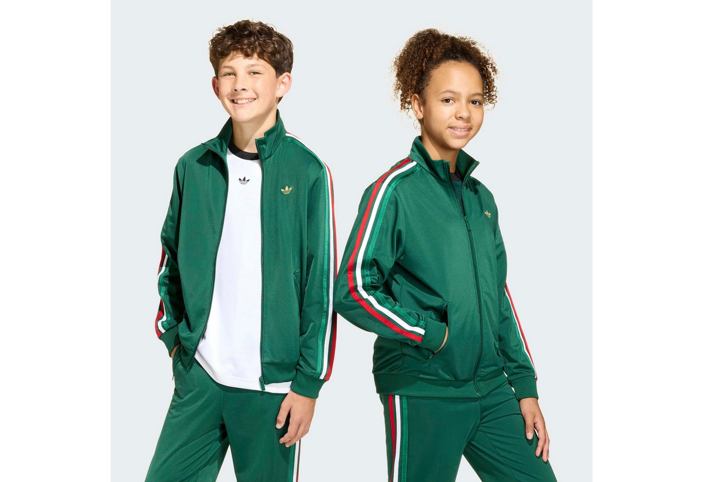 adidas Originals Trainingsjacke FIREBIRD LO TT Trainingsjacke für Kinder, sportlicher Stil, mit geradem Abschluss Bild 3