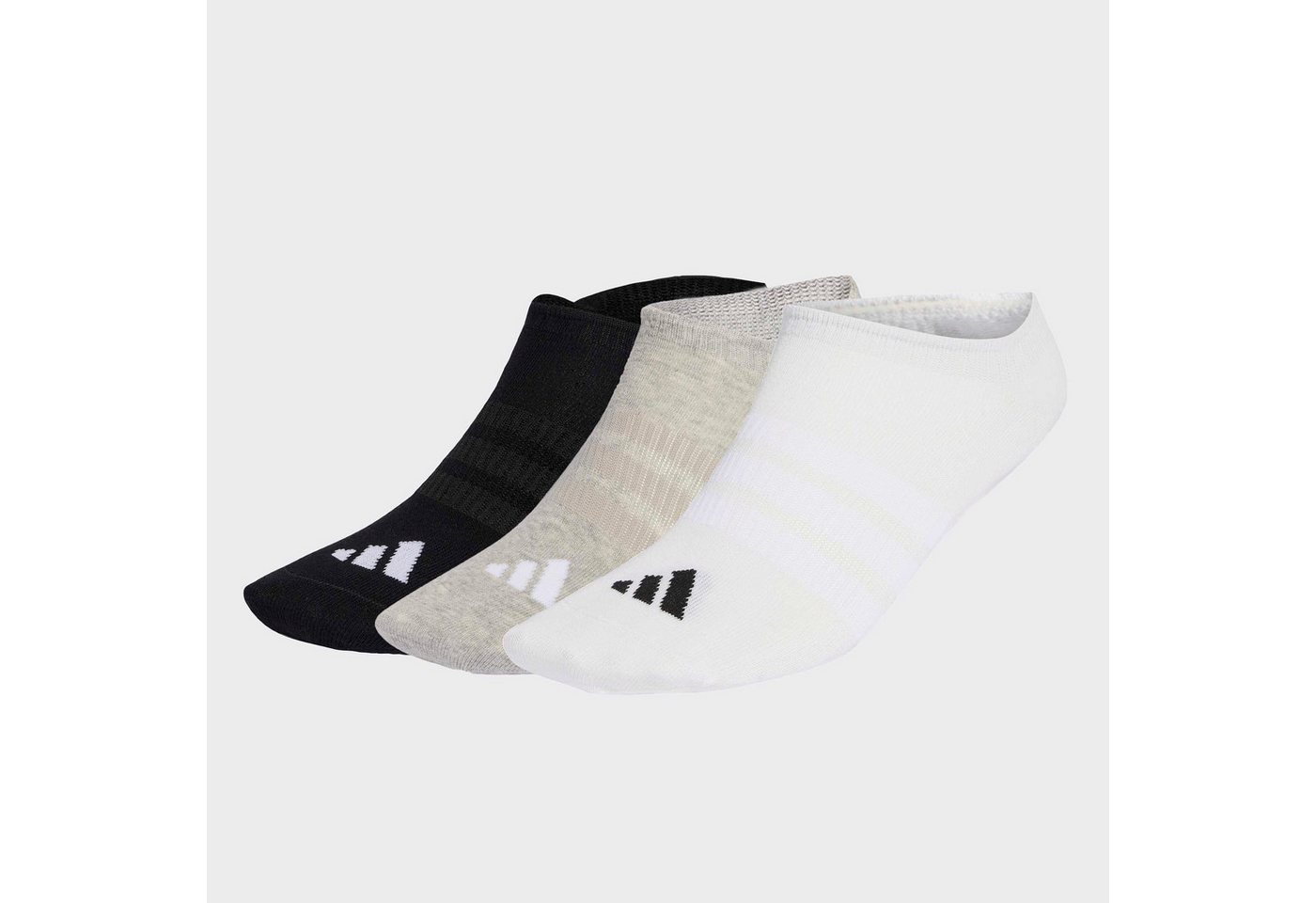 adidas Sportswear Sportsocken T ESS NS 3P für Fitness, dünne Konstruktion, sportlicher Stil Bild 3