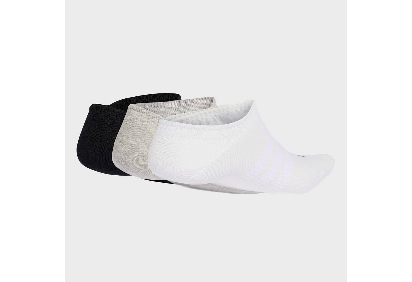 adidas Sportswear Sportsocken T ESS NS 3P für Fitness, dünne Konstruktion, sportlicher Stil Bild 4