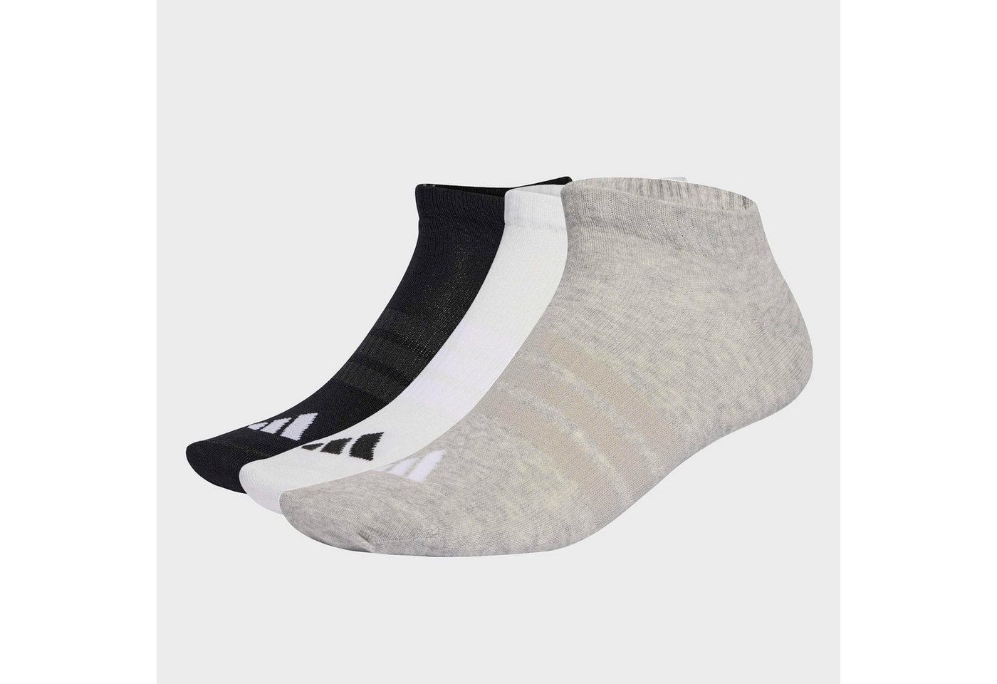 adidas Performance Funktionssocken T ESS LOW 3P für Fitness, sportlicher Stil, 3er-Set