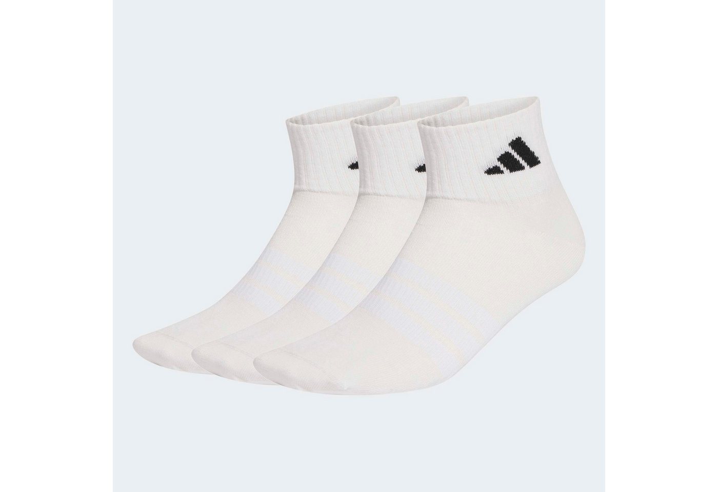 adidas Performance Sportsocken T ESS ANK 3P sportlicher Stil, für sportliche Aktivitäten Bild 4