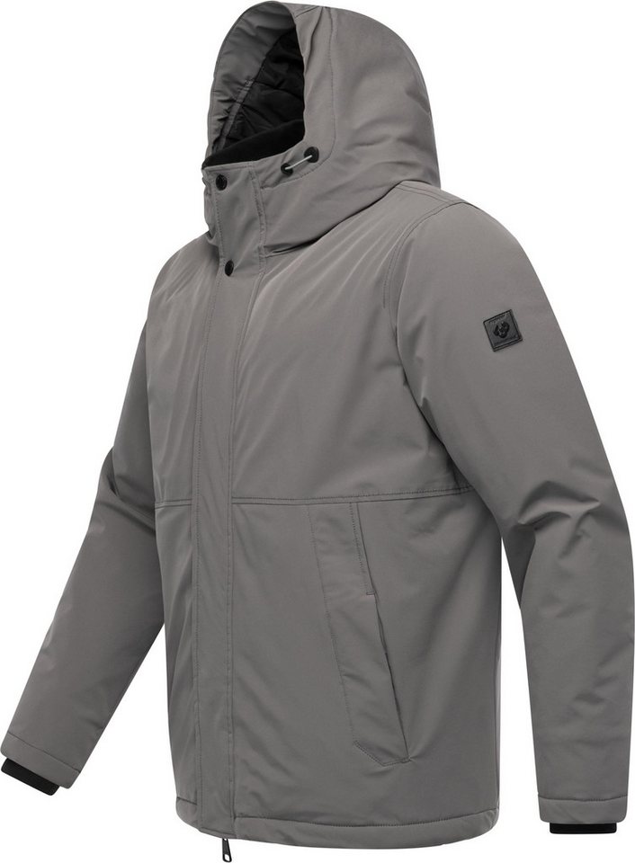 Ragwear Outdoorjacke Saqon YOUMODO Wasserfeste Herren Jacke mit Kapuze Bild 2