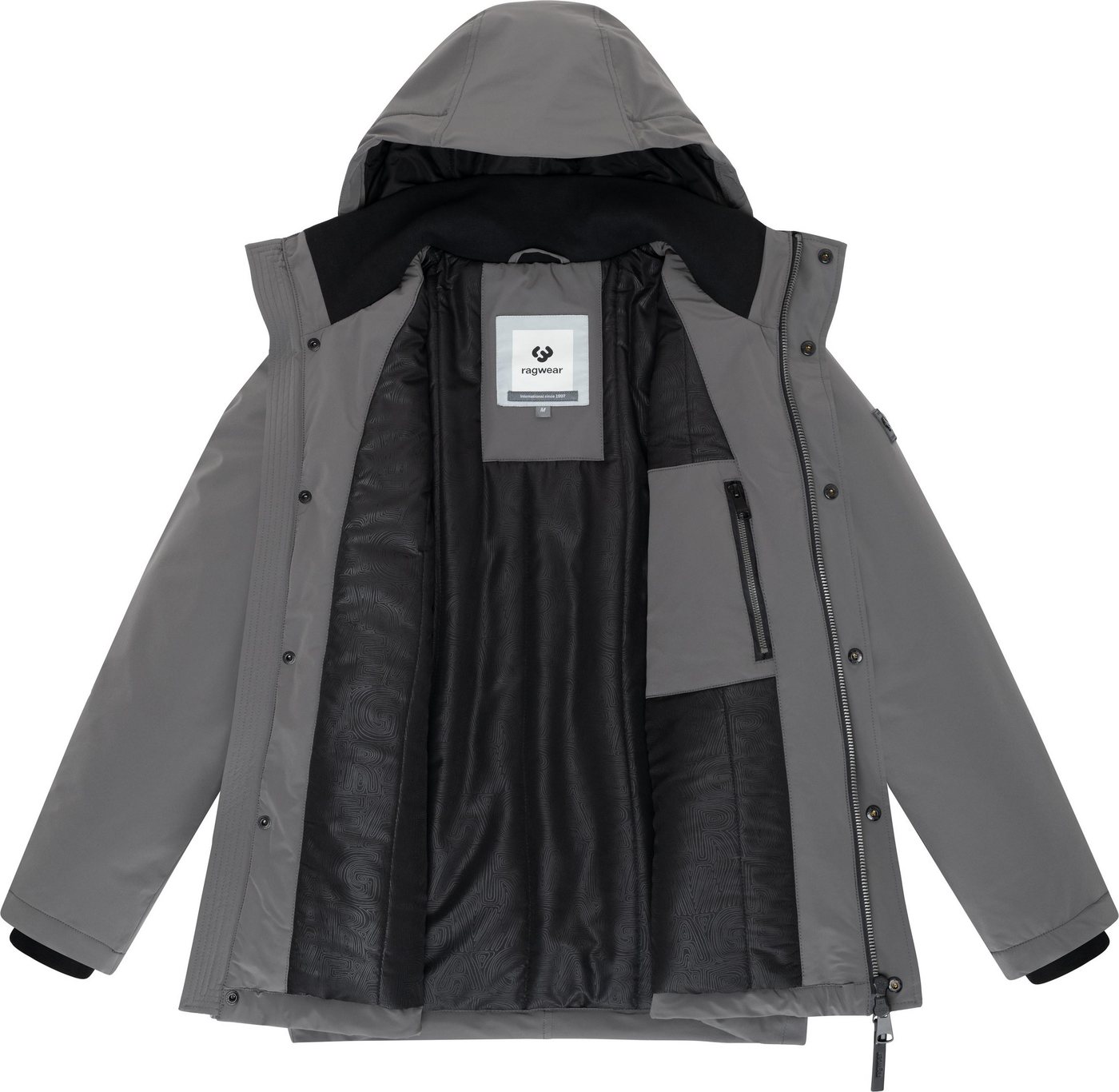 Ragwear Outdoorjacke Saqon YOUMODO Wasserfeste Herren Jacke mit Kapuze Bild 4