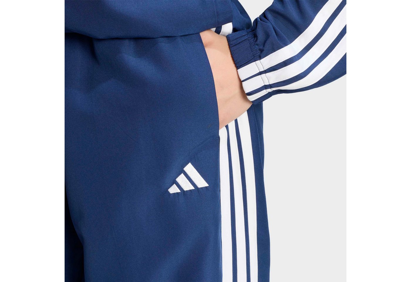 adidas Sportswear Trainingsanzug M 3S WV TS (2-tlg), zweiteiliger Trainingsanzug, sportlicher Stil, für Erwachsene