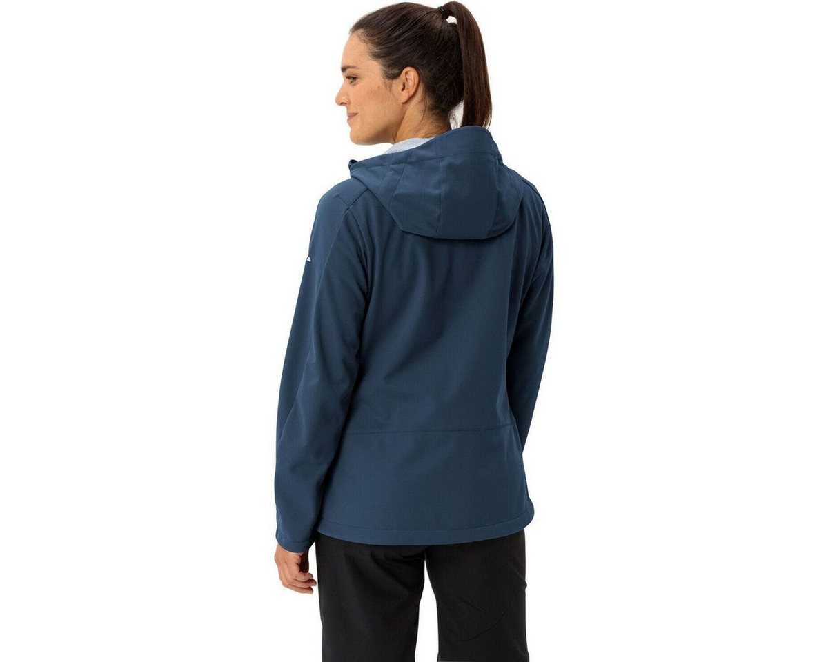 VAUDE Fahrradjacke Women's All Year Elope Softshell Jacket II Funktionale Softshell-Jacke für Damen, ideal für Outdoor-Aktivitäten