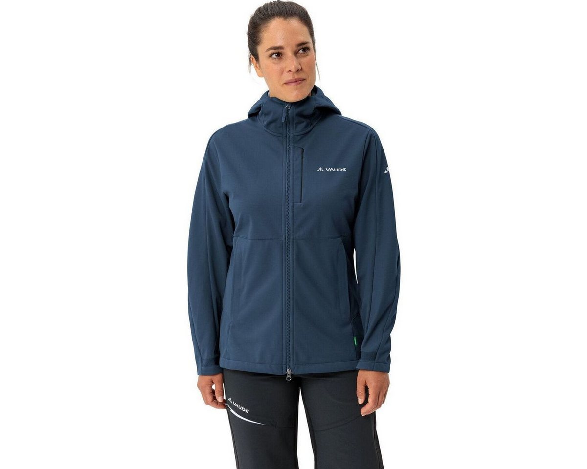 VAUDE Fahrradjacke Women's All Year Elope Softshell Jacket II Funktionale Softshell-Jacke für Damen, ideal für Outdoor-Aktivitäten Bild 4