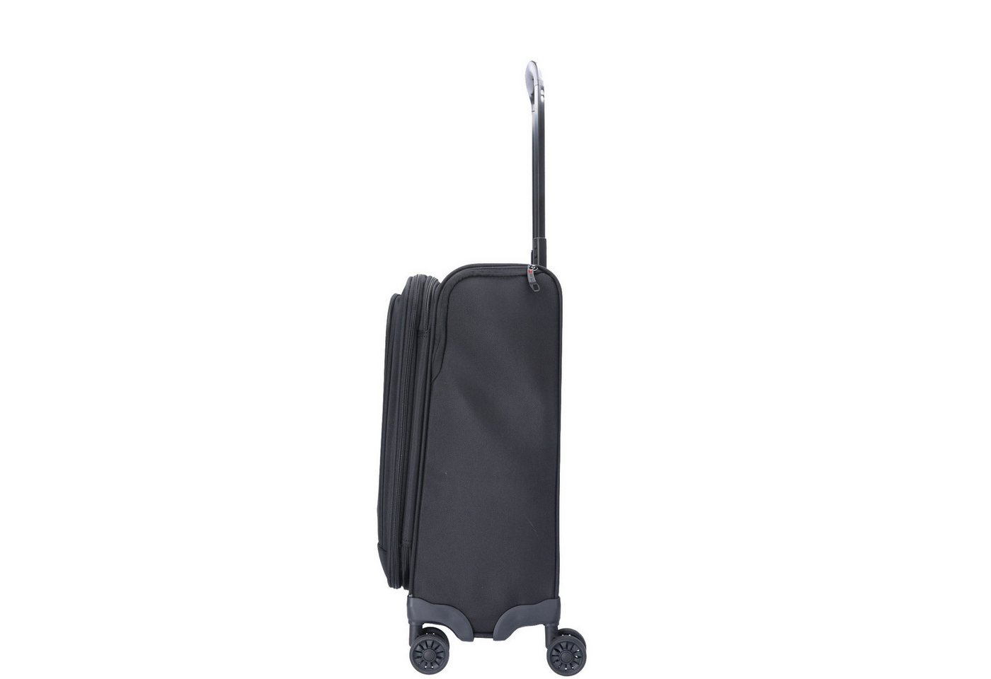 TheTrueC Koffer TheTrueC 4-Rad Business Trolley 55cm schwarz, 4 Rollen Rollen Bild 2