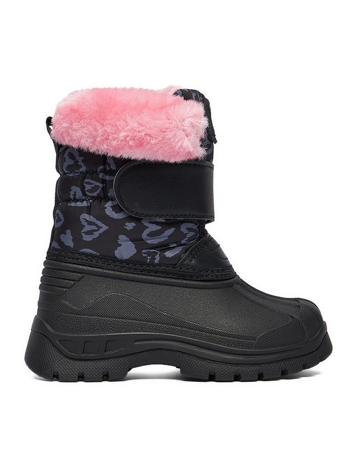 DeeZee Deezee Snow Boots Girl Black CEO-P140225 Snowboots Bild 3