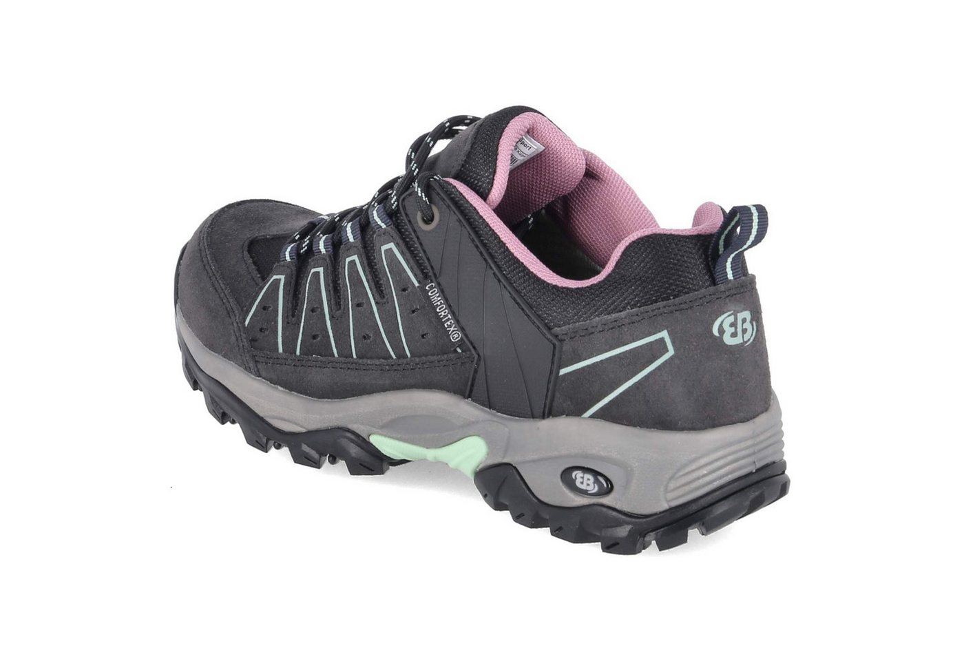 BRÜTTING Brütting Schnürschuhe 211483 Damen Leder & Textil grey Laufschuh Bild 5