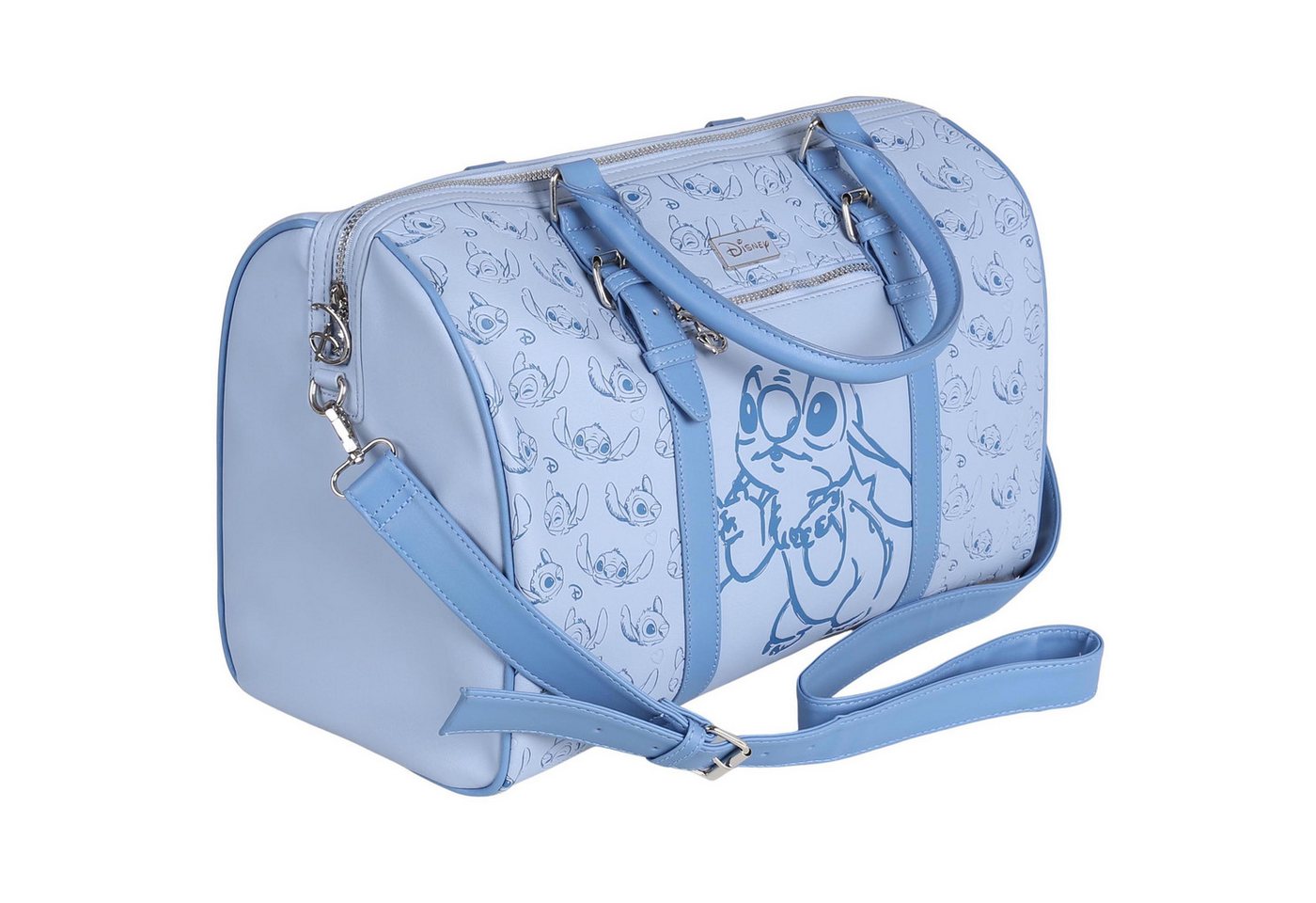 Sarcia.eu Reisetasche Disney Stitch blaue JUGEND-Reisetasche, HANDGEPÄCK, 44 × 23 × 28 cm Bild 2