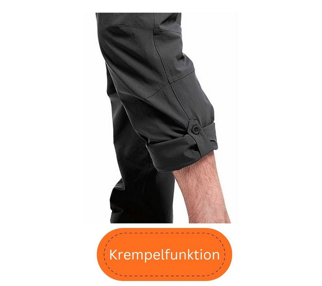RennerXXL Outdoorhose Greenstone Wanderhose Herren Übergrößen bis 8XL, elastisch, UPF 40+ Bild 5