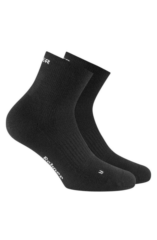 Rohner Socks Wandersocken Dynamic Merino Quarter schwarz - 1 Paar