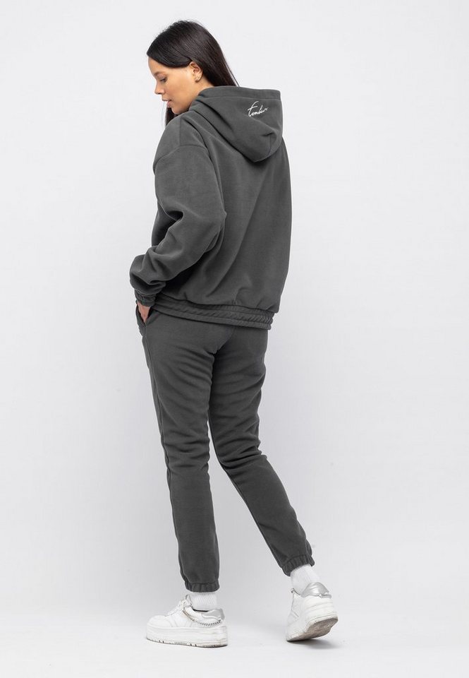 Tom Barron Freizeitanzug Oversize Fleece Tracksuit, mit modernem Design