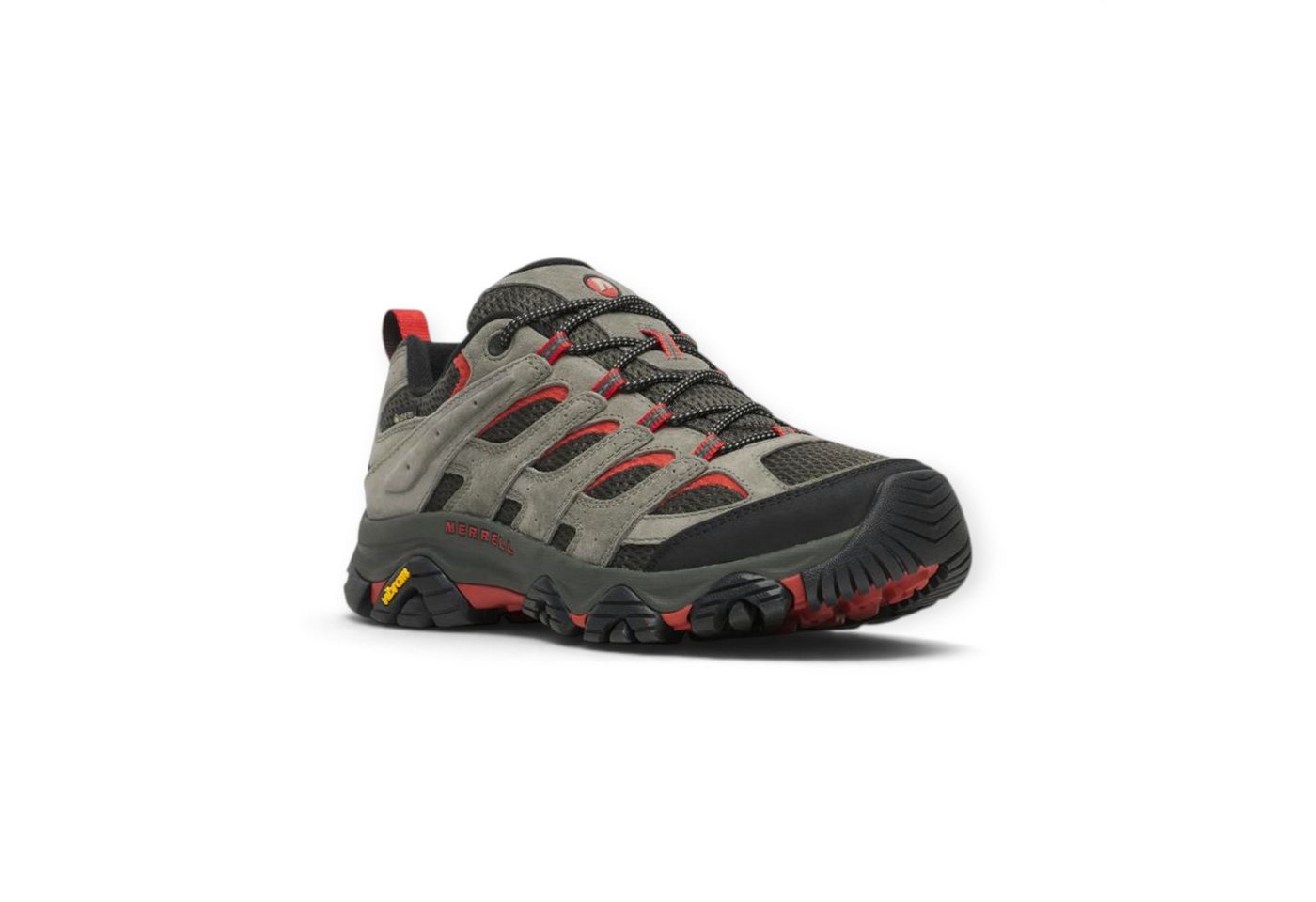 Merrell Moab 3 GTX (wasserdicht und atmungsaktiv) grau/schwarz Herren Wanderschuh