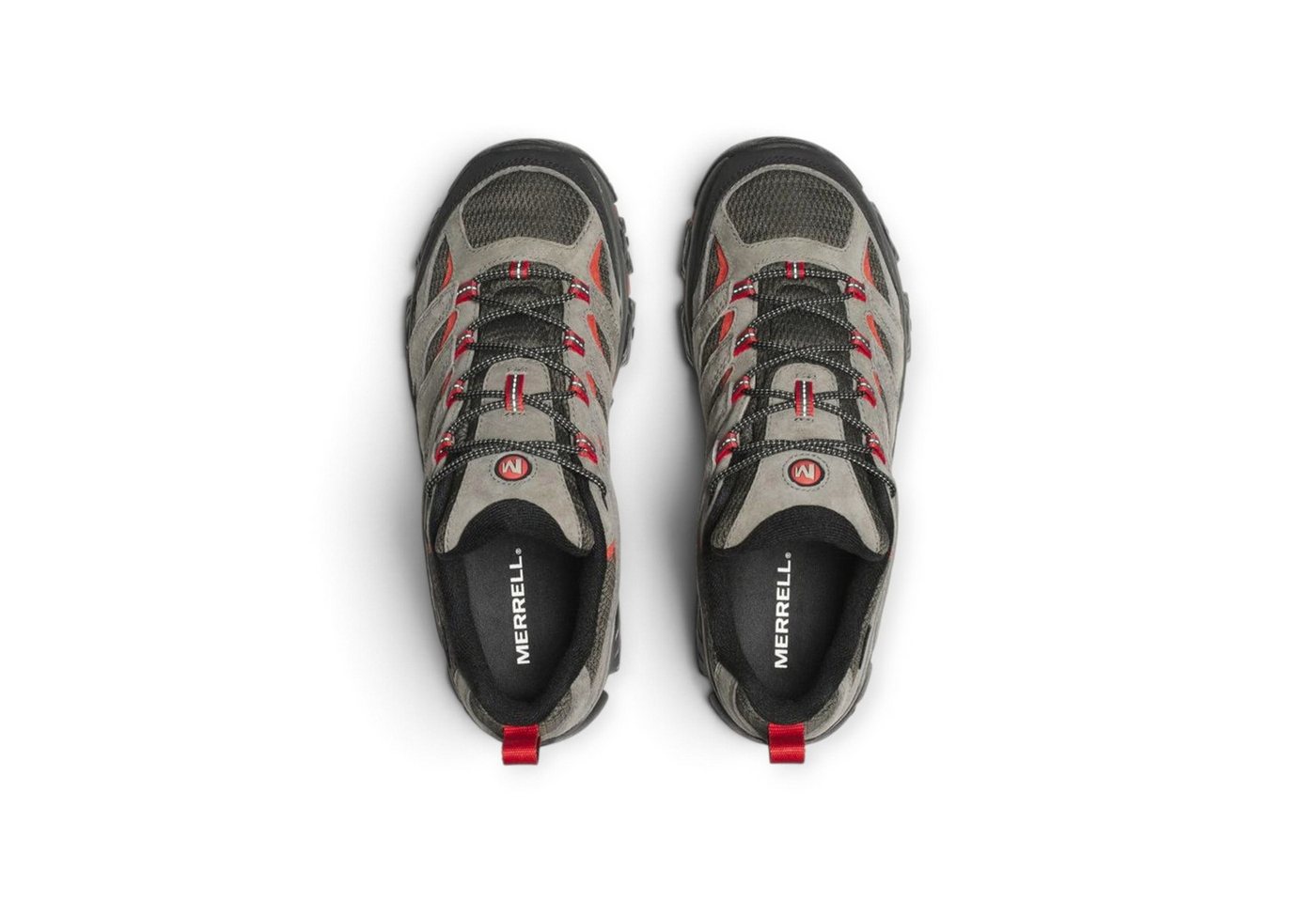 Merrell Moab 3 GTX (wasserdicht und atmungsaktiv) grau/schwarz Herren Wanderschuh Bild 3