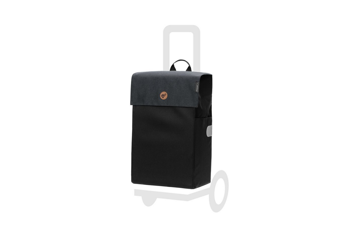 Andersen Einkaufstrolley Tasche Hera schwarz, wasserabweisend