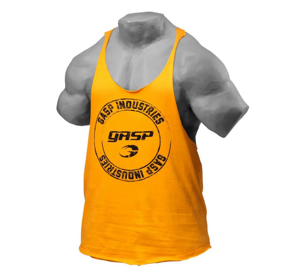GASP Sporttop GASP Stringer Tank Top Yellow