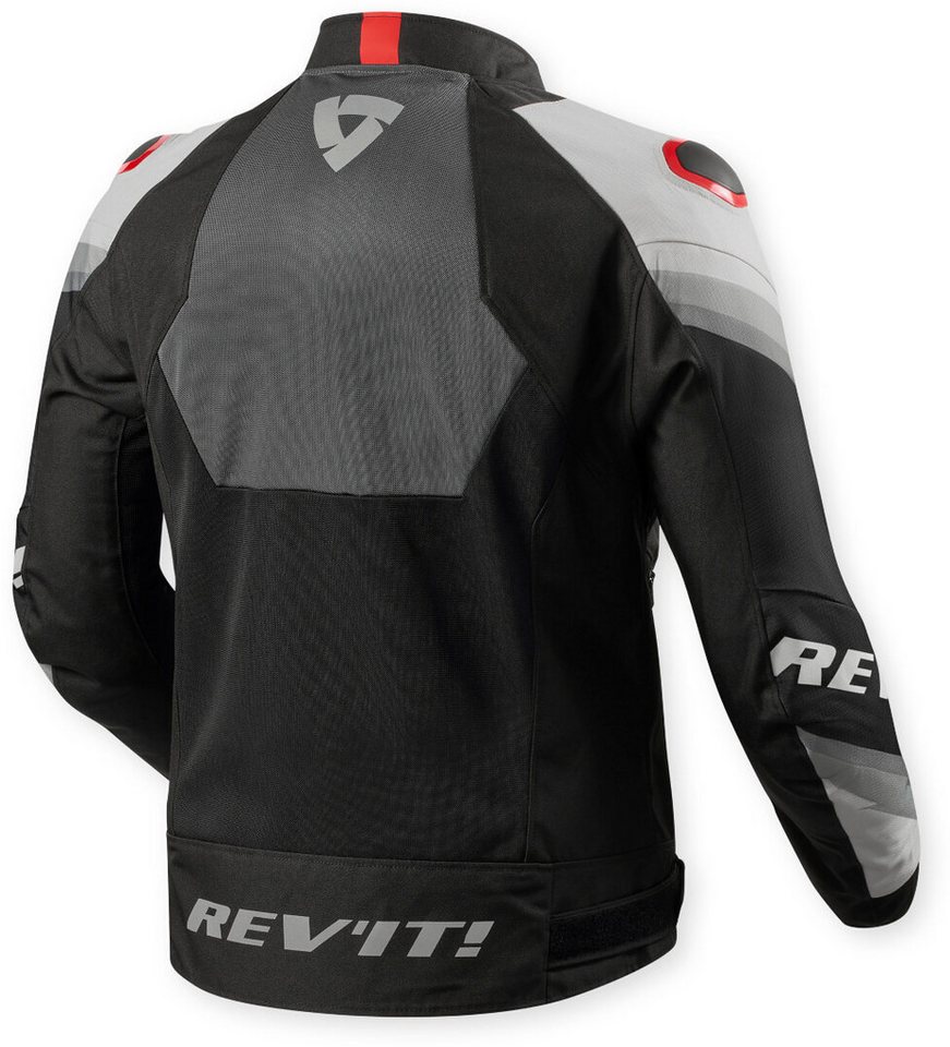 Revit Motorradjacke Quantum 3 Air Motorrad Textiljacke belüftet protektoren reflektierende reißverschluss