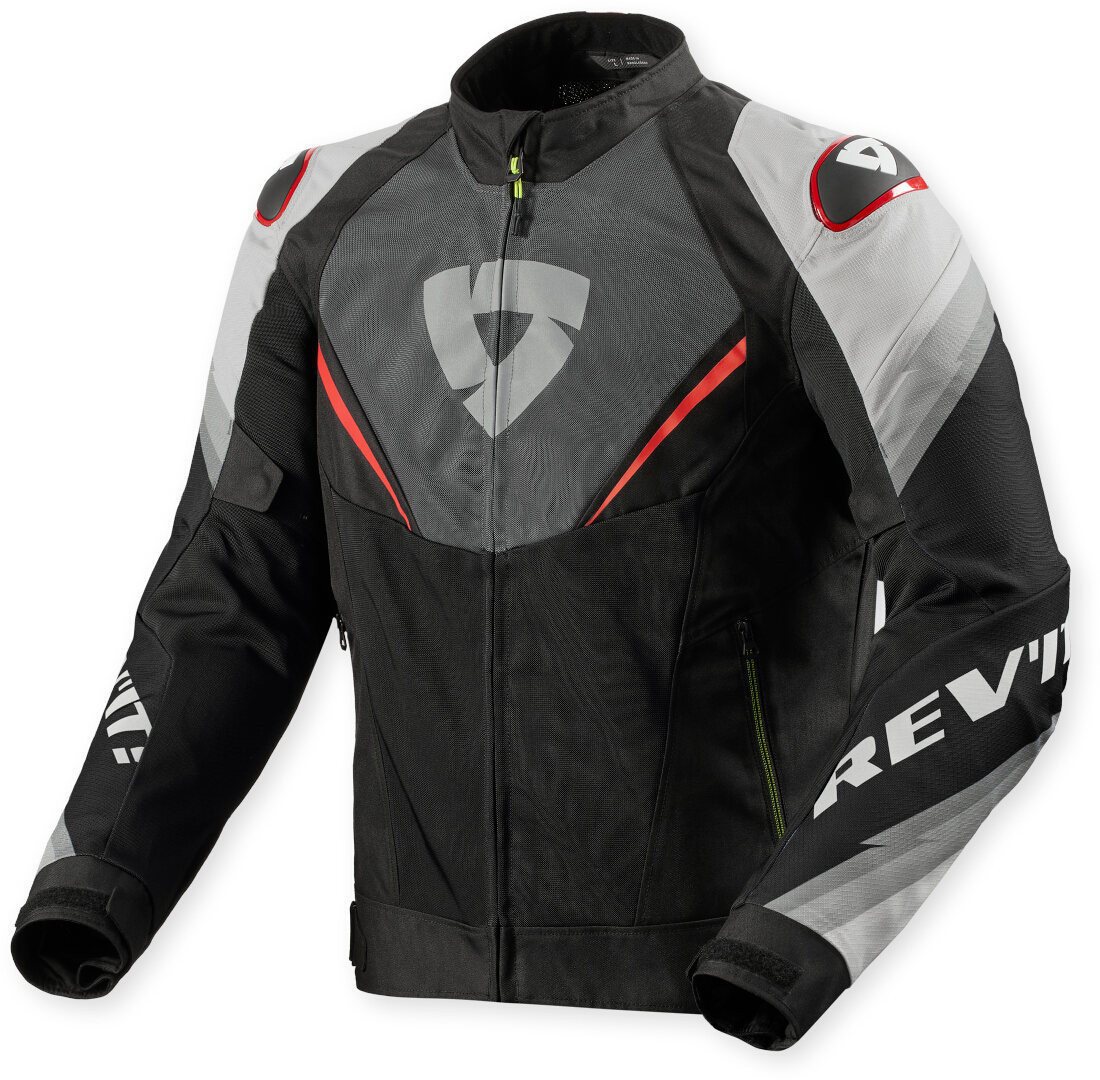 Revit Motorradjacke Quantum 3 Air Motorrad Textiljacke belüftet protektoren reflektierende reißverschluss Bild 2