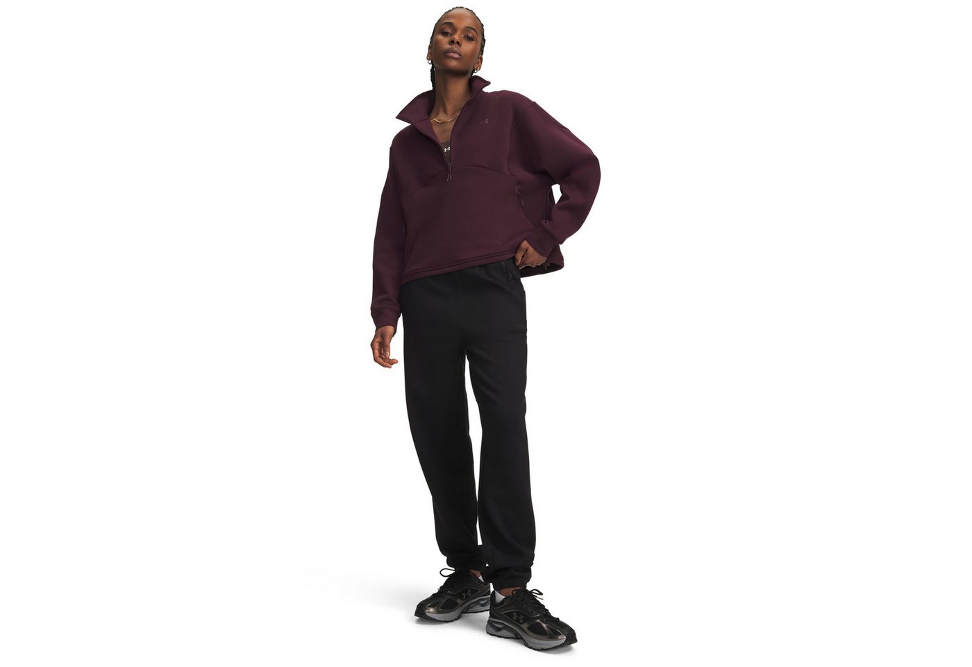 Under Armour® Trainingshose Under Armour Damen Fleece Trainingshose Unstoppable Gym 6013521 Bild 2