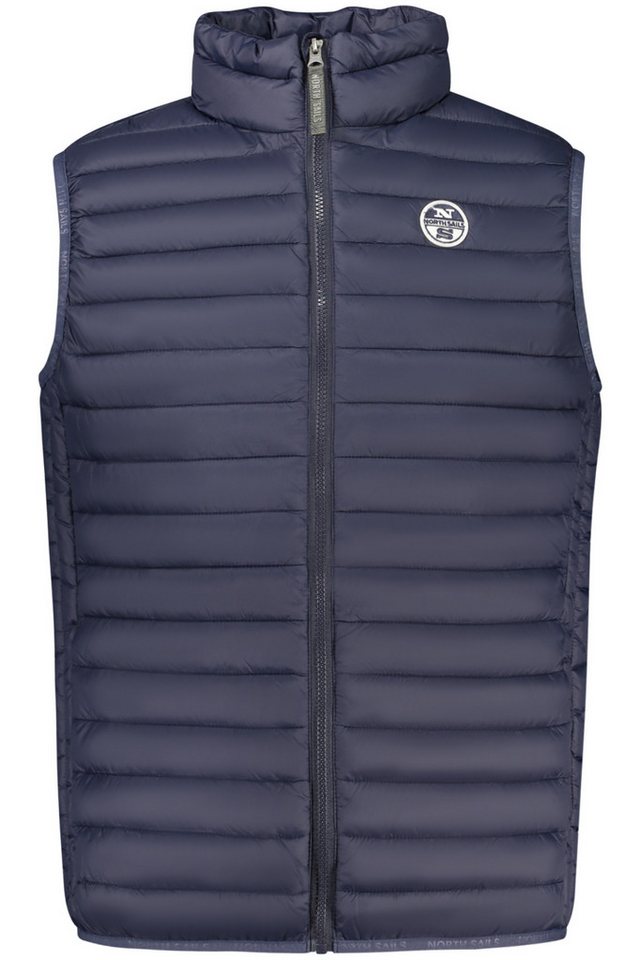 North Sails Outdoorjacke Blaue Herren-Wetterjacke ärmellos, leicht, mit 4 Taschen & Logo Bild 2