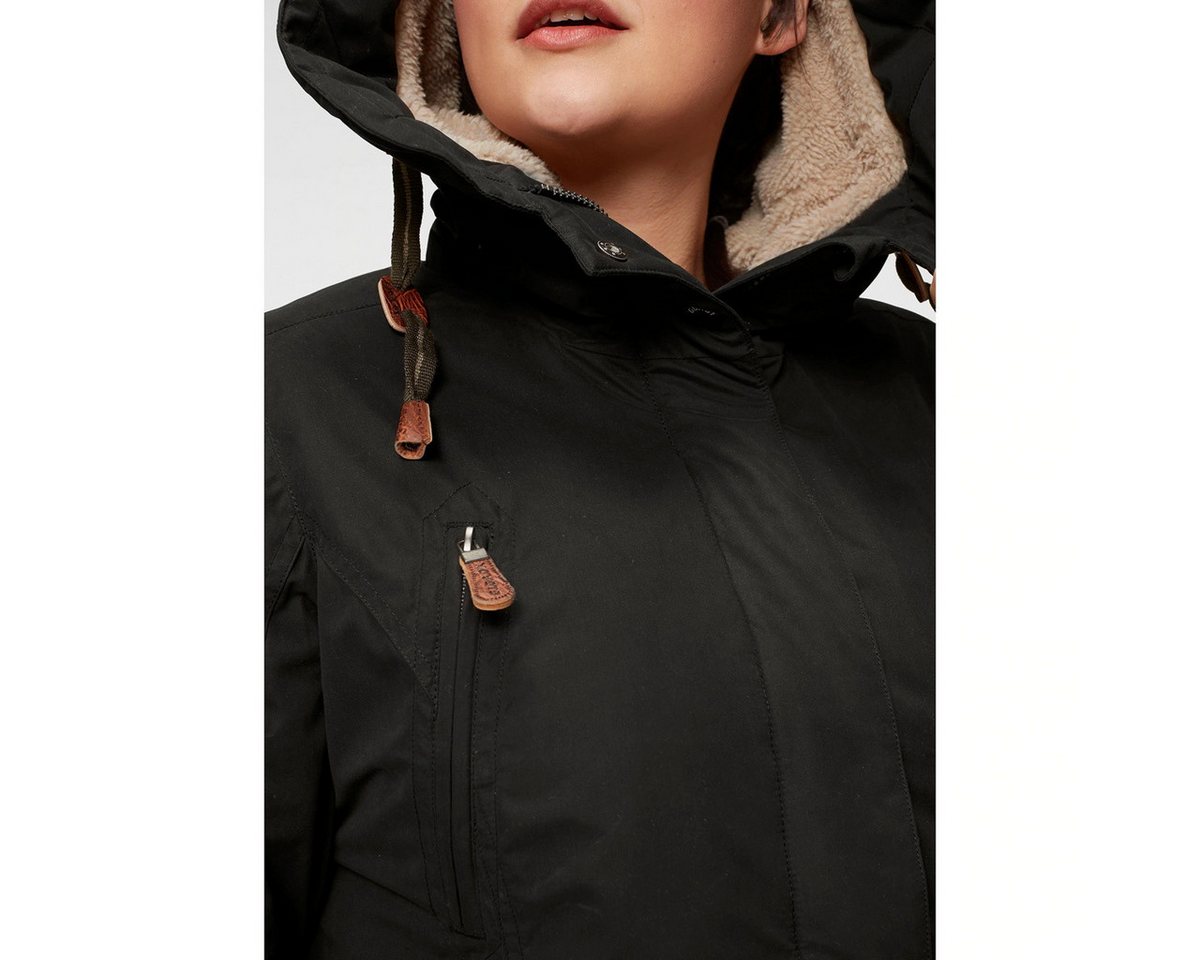 RennerXXL Funktionsparka Manola Winterjacke Damen große Größen, Teddyfleece-Futter