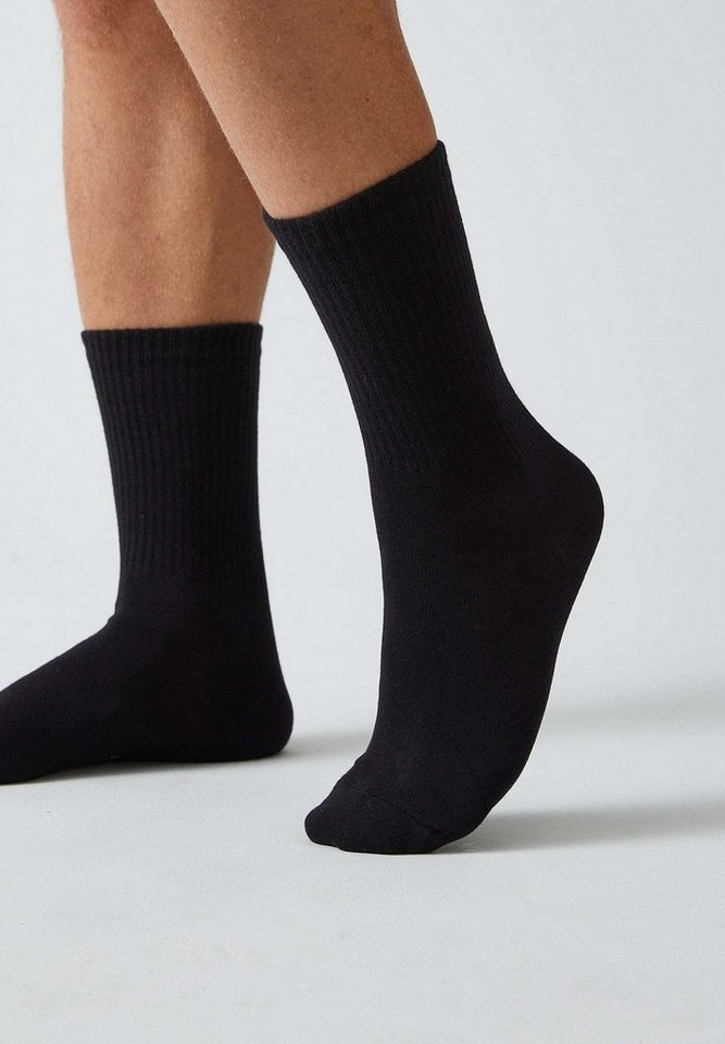 SNOCKS Tennissocken Cleane Sportsocken (4-Paar) stylish für jedes Outfit Bild 2