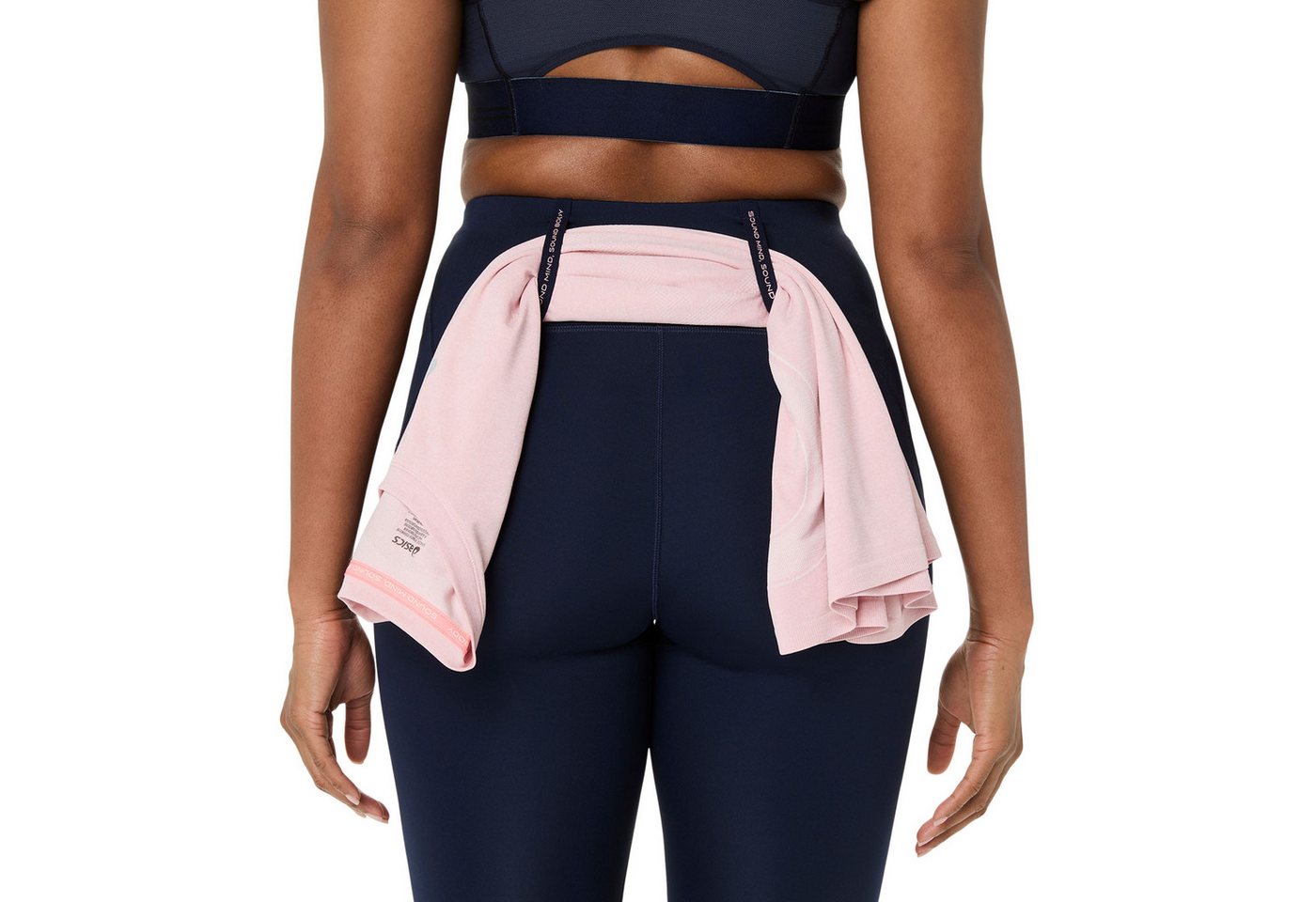 Asics Lauftights Road High Waist Tight Lady 2012C968-400 Mit vielen Taschen und Befestigungsmöglichkeiten