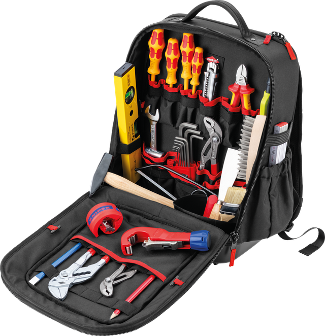 KN 00 21 51 HK S - Werkzeugrucksack Modular X15 Sanitär-Starter Set