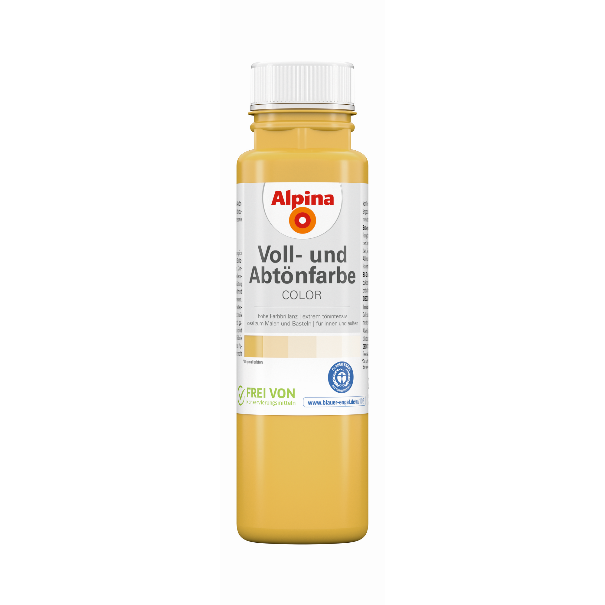 Alpina Voll- und Abtönfarbe 'Sahara Brown' braun 250 ml