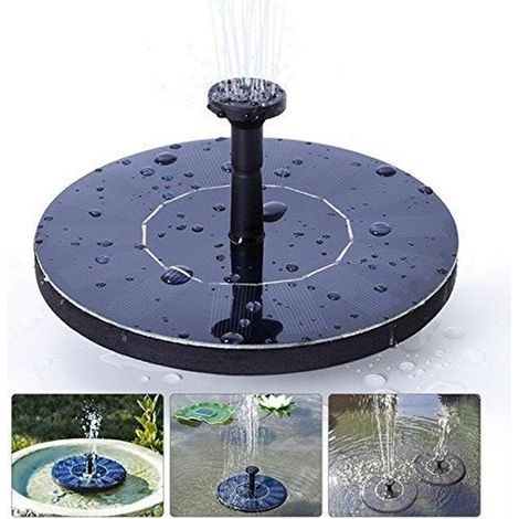 1,4-w-solarpanel-springbrunnenpumpenkopf Für Den Außenbereich, Sicherer Ersatz Für Garten, Haus Und Diy-dekoration - Ywey