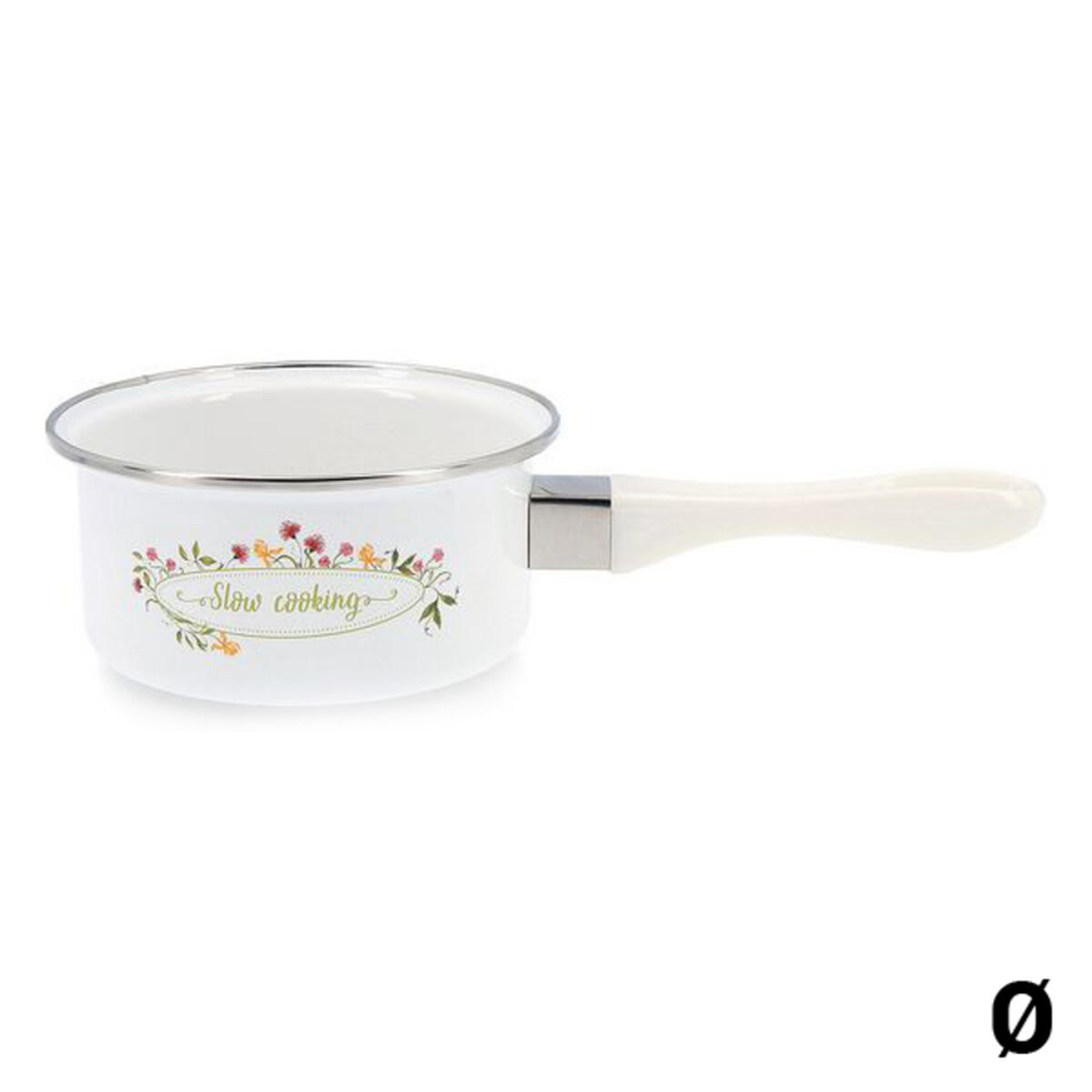Speicherkasserolle Emaille Stahl 14cm - 100cl - Quid