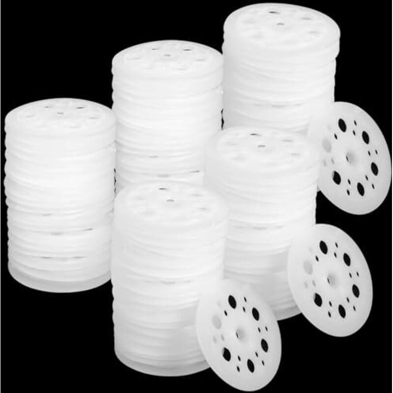 400 Stück Isolierscheiben, Pp-scheiben, 46 Mm Schaumstoffplatten, Kunststoffscheiben Zur Befestigung Und Unterstützung Von Dämmplatten, Deckenisolierungsscheiben (400)