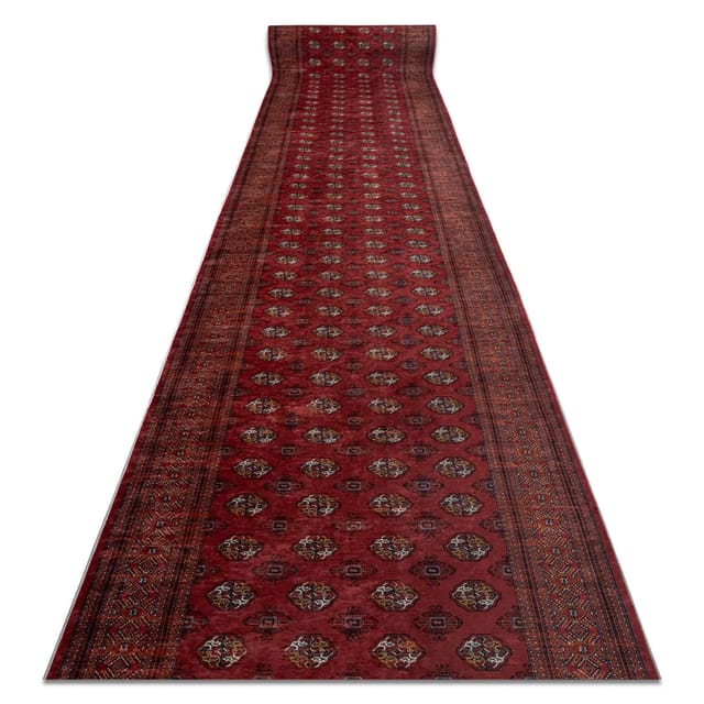 Läufer Antirutsch Lotus Buchara 30250 Klassisch Rot Zum Waschen 60cm Red 60x290 Cm