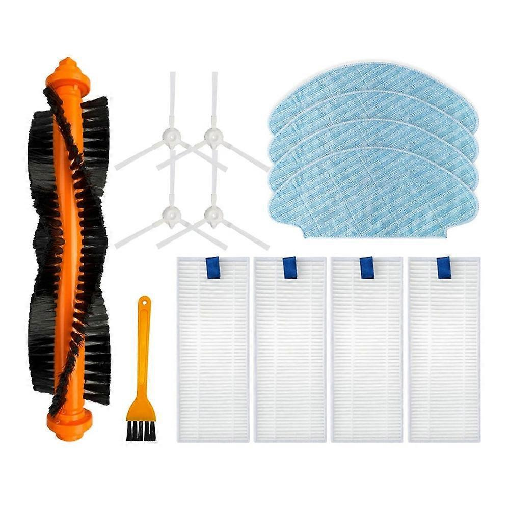 Pour Les Aspirateurs Tefal Explorer / X-plorer Séries 20, 40 Et 50, Et Isweep X3 : Pièces De Rechange, Brosse Latérale Principale, Filtre Hepa Et Chiffon De Nettoyage.