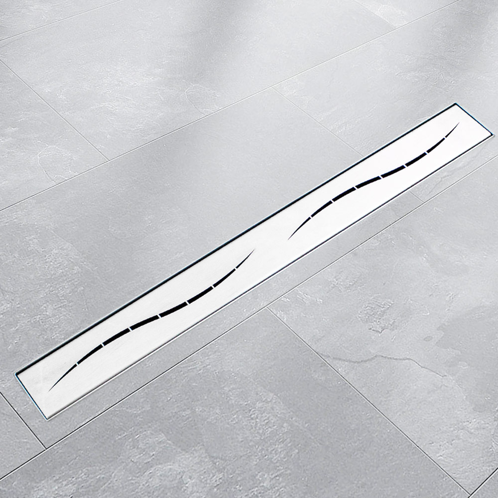 60cm Edelstahl Duschrinnen Ablaufrinnen Bodenablauf Duschrinne Duschablauf Streifen