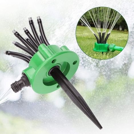 Rasensprenger, Verstellbare Bewässerungsdüse, 360° Drehbarer Automatischer Sprenger, Sprengkopf Mit Verstellbarer Düse Für Rasen, Garten Und Gemüsegarten.