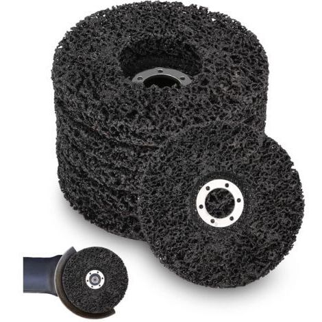 Schleifscheibe, 125 X 22 Mm, Schleifscheibe Für Winkelschleifer, Csd-schleif- Und Reinigungsscheibe, Grobe Schleifscheibe Zum Entfernen Von Rost Von Lack