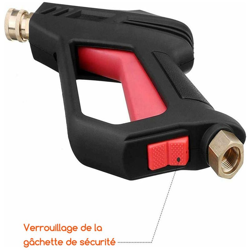 Hochdruckreinigerpistole, Lanze, Düsensatz, 4000 Psi M22 Düsensatz