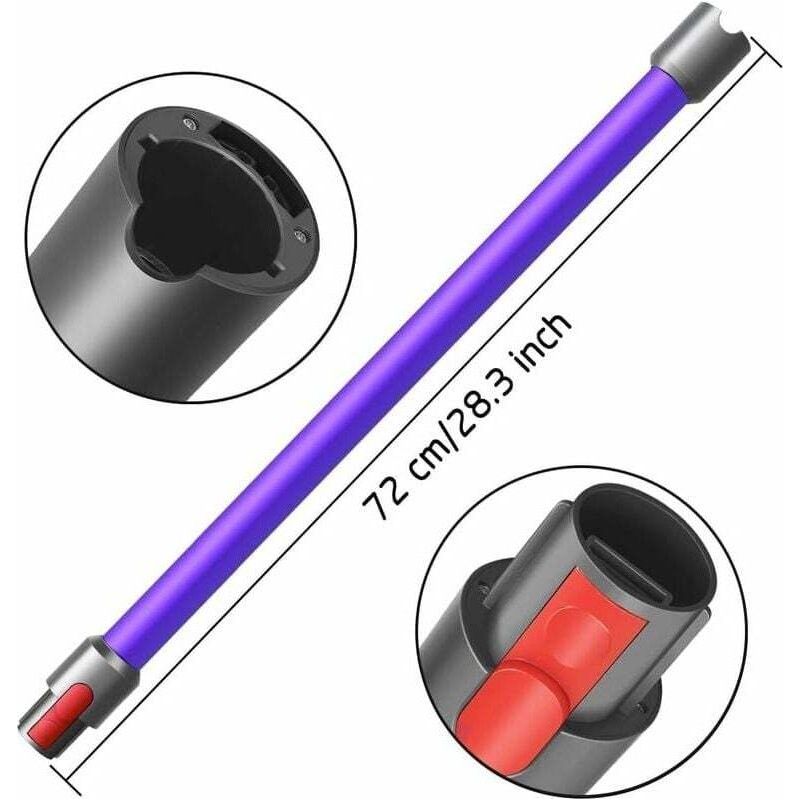 Ersatz-verlängerungsrohr Für Dyson Akku-staubsauger V11, V15, V10, V7 Und V8, Aluminium-verlängerungsrohr, Staubsaugerzubehör