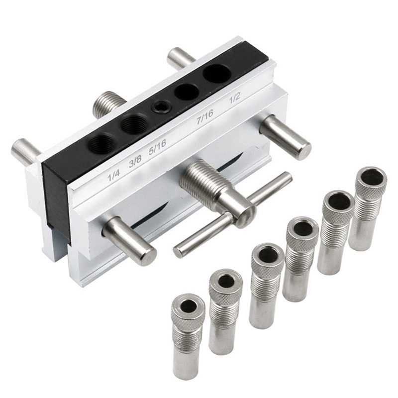 Pocket Hole Jig 自动定心垂直钻孔导板 木工工具 套装