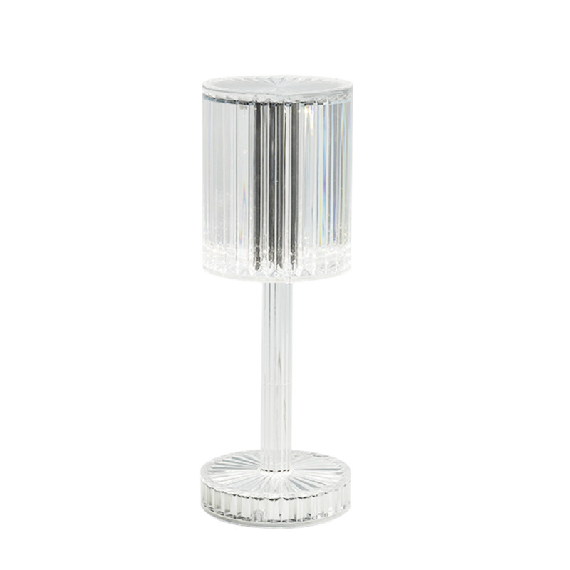 Moderne Kristall-tischlampe, Romantisches Touch-nachtlicht, Elegante Tragbare Acryl-nachttischlampe, Ideal Für Schlafzimmer, Wohnzimmer, Büro Oder Restaurant Im Westlichen Stil.