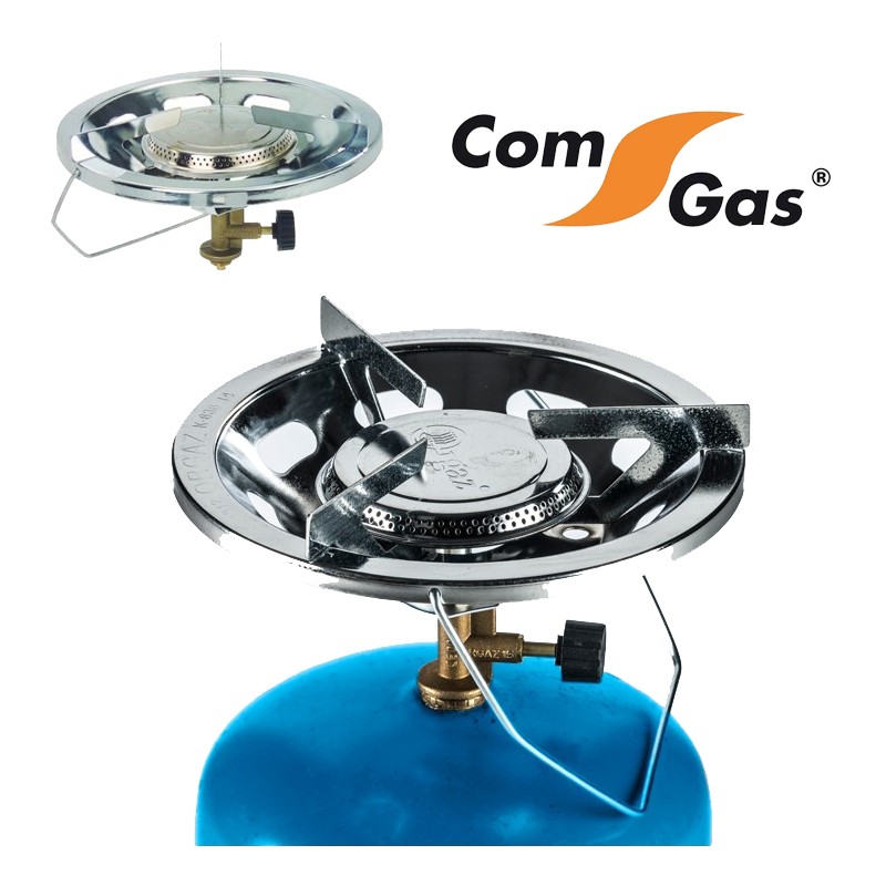 Campinggas-herdchen 22 Cm Mit Wasserhahn Und Blauer Griff