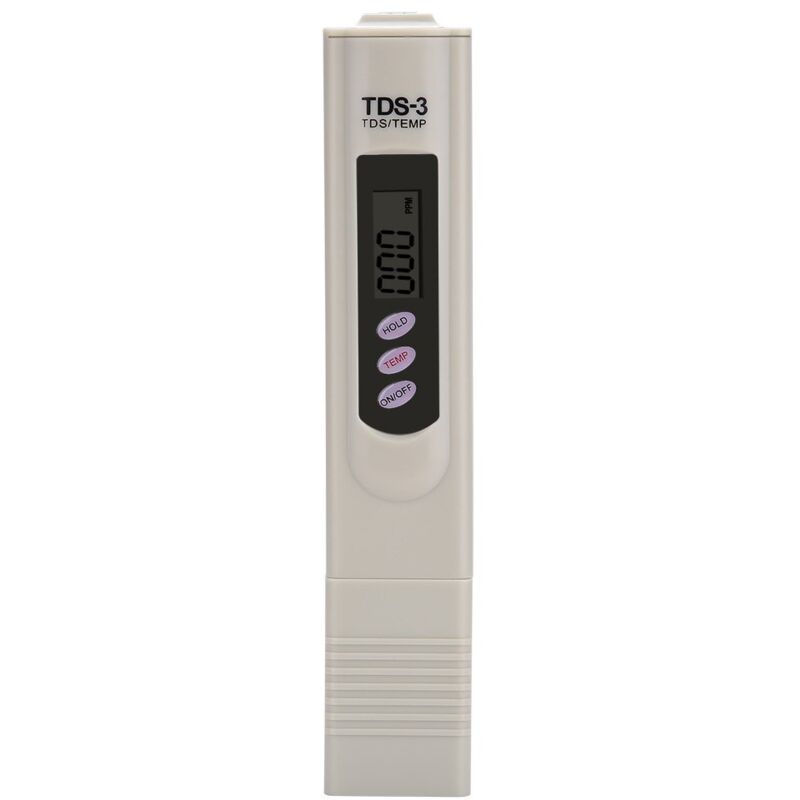 Tds Testeur Multifonctionnel Digital Mètre,testeur De Qualité De L'Eau Professionneltesteur De Pureté 0-9990ppm Gamme De Mesure Mètre Avec Affichage Lcd Pour L'Eau Du Robinet Eau Aquariums