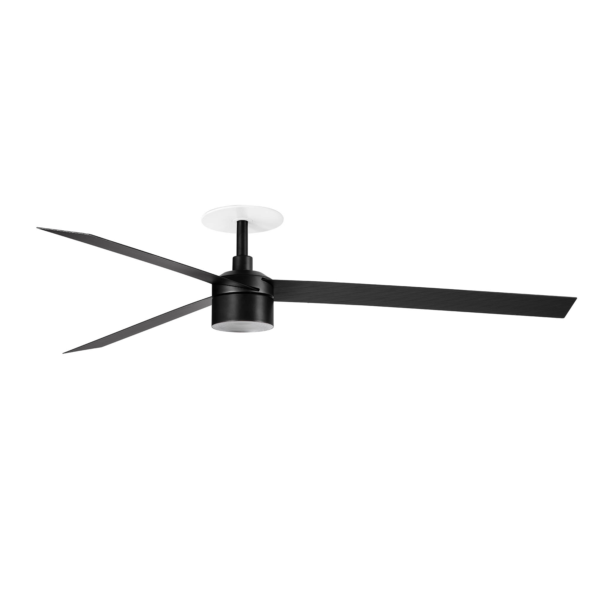 Cruiser Recessed Tek Xl Ventilatore Nero 4000k