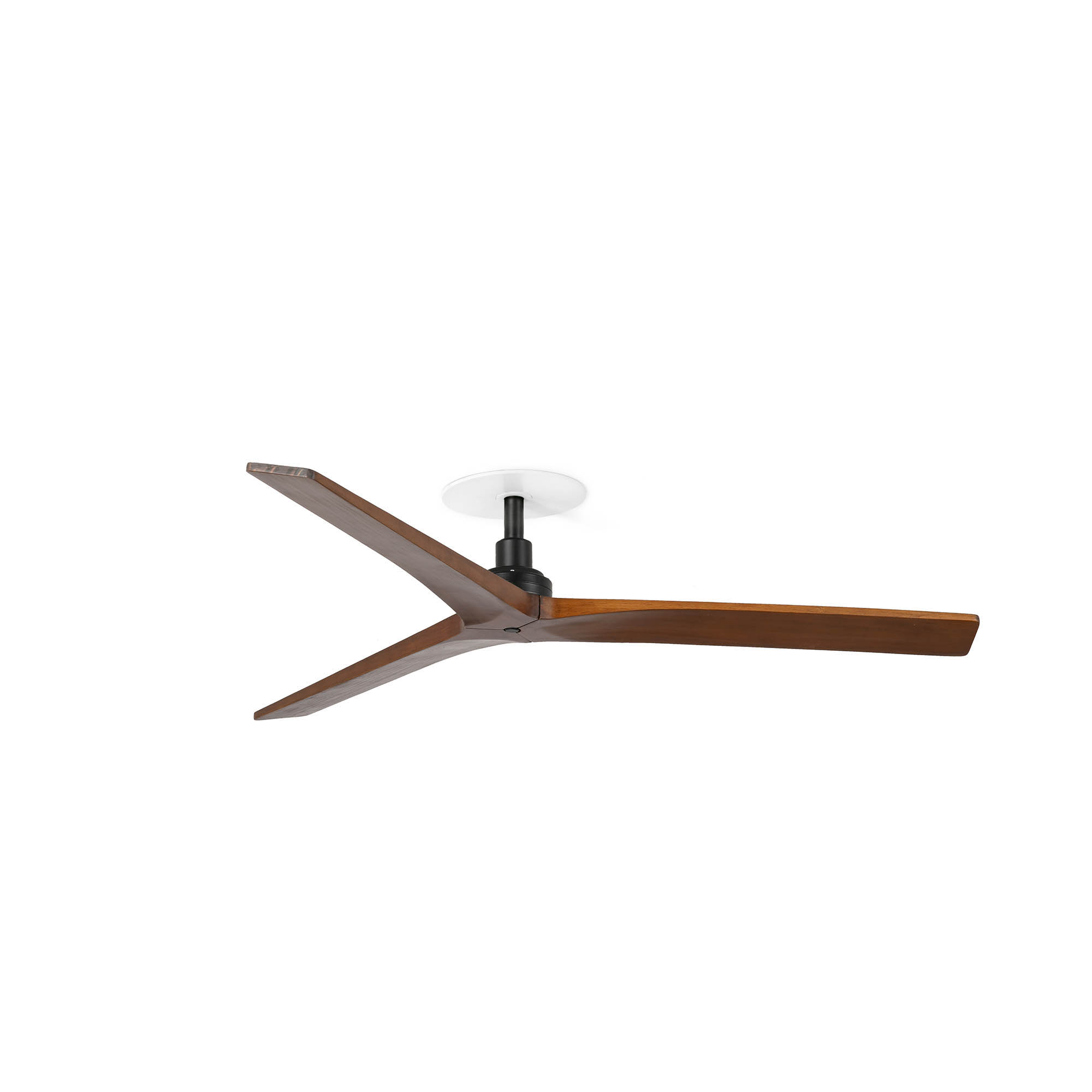 Klim Recessed M Schwarzer Wlan-deckenventilator Ohne Licht 34277rwt