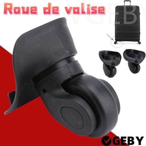 Universelle Pvc-kofferreparaturrollen – Yes – 2er-pack – Schwarz – Schwenkbar – Zum Anschrauben – Ywey