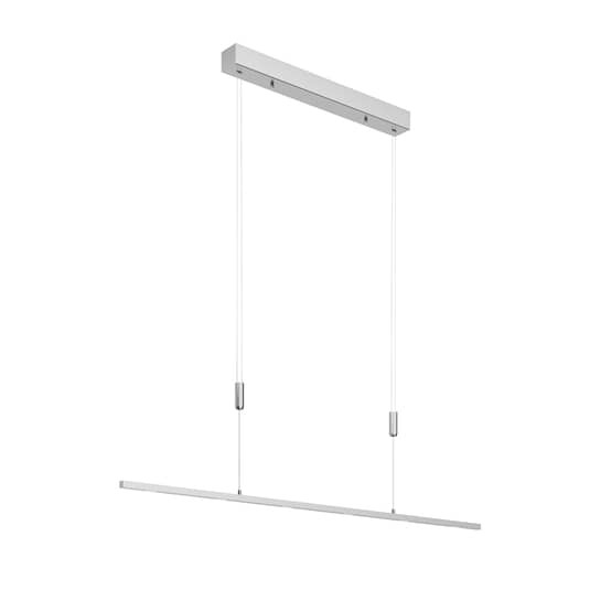 [gebraucht] B-ware Lucande Pendelleuchte Hängelampe Led Esszimmer Nickel Matt Dimmbar Warmweiß