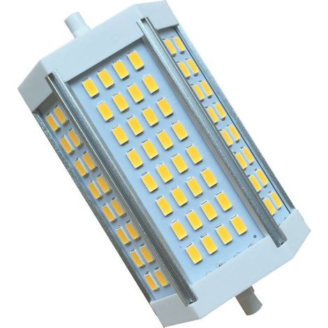 30w R7s Dimmable 118mm Ampoule Led J118 Projecteur Lumière Du Jour 4000k Double Extrémité 3000lm Équivaut À 300w Ampoule Halogène Pour Maison, Salon, Balcon, Bureau, Hôtel, Restaurant，220v (1pcs) [cla